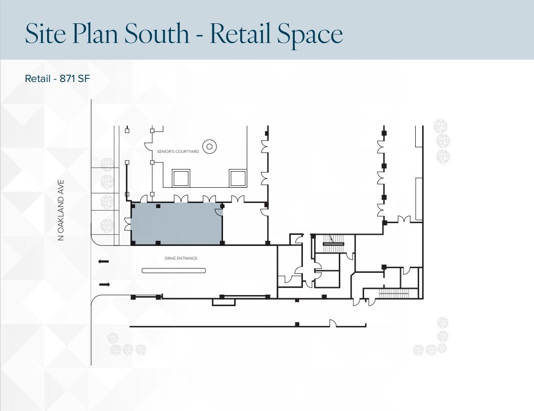 88 N Oakland Ave, Pasadena, CA à louer Plan de site– Image 1 sur 1