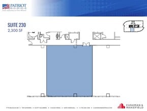 7770 Backlick Rd, Springfield, VA à louer Plan d’étage– Image 1 sur 1