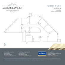 2001 W Camelback Rd, Phoenix, AZ à louer Plan d’étage– Image 1 sur 1