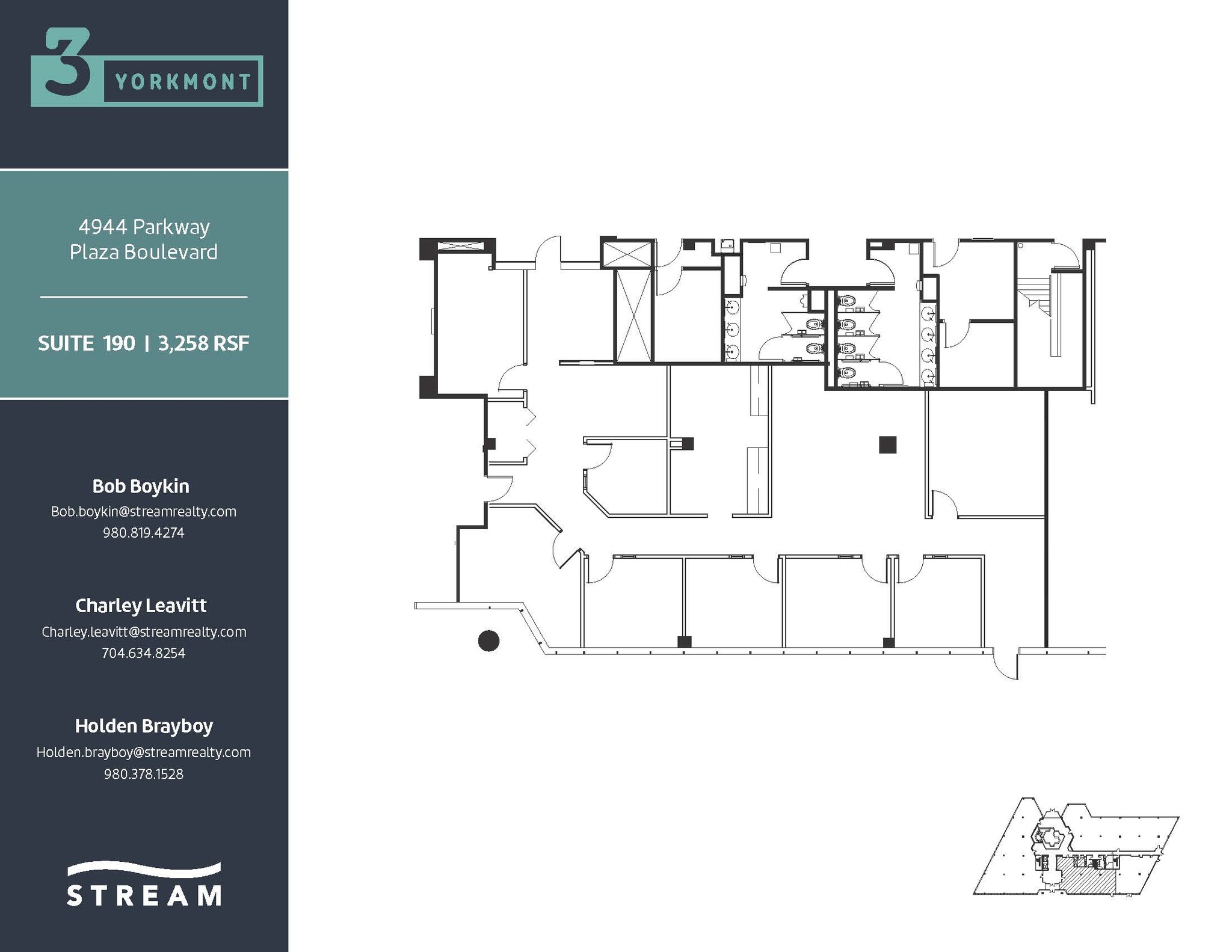 4828 Parkway Plaza Blvd, Charlotte, NC à louer Plan d’étage– Image 1 sur 1