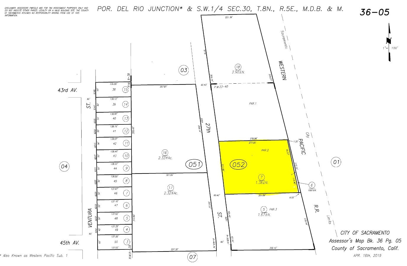 Plan cadastral