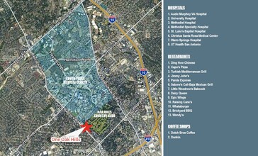 1901 Babcock Rd, San Antonio, TX - VUE AÉRIENNE  vue de carte