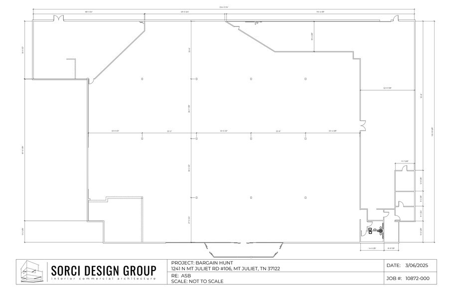 1201-1395 N Mt. Juliet Rd, Mount Juliet, TN à louer - Plan de site – Image 1 sur 11
