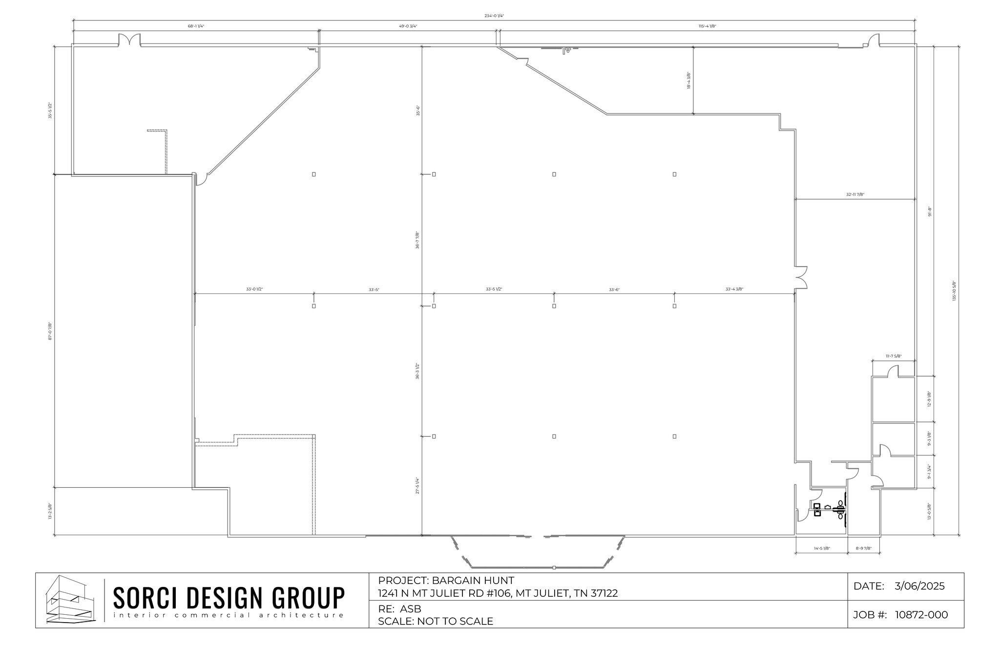1201-1395 N Mt. Juliet Rd, Mount Juliet, TN à louer Plan de site– Image 1 sur 12