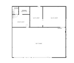 5005-5011 University Ave NE, Columbia Heights, MN à louer Plan d’étage– Image 1 sur 1