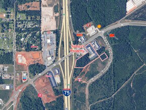 12009 Watson Blvd, Byron, GA - Vue aérienne  vue de carte - Image1