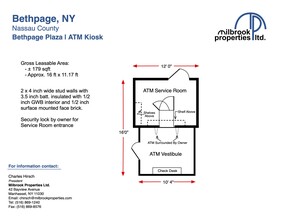 4029-4049 Hempstead Tpke, Bethpage, NY à louer Plan d’étage– Image 2 sur 2