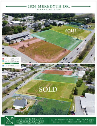 Plus de détails pour 2826 Meredyth Dr, Albany, GA - Terrain à vendre