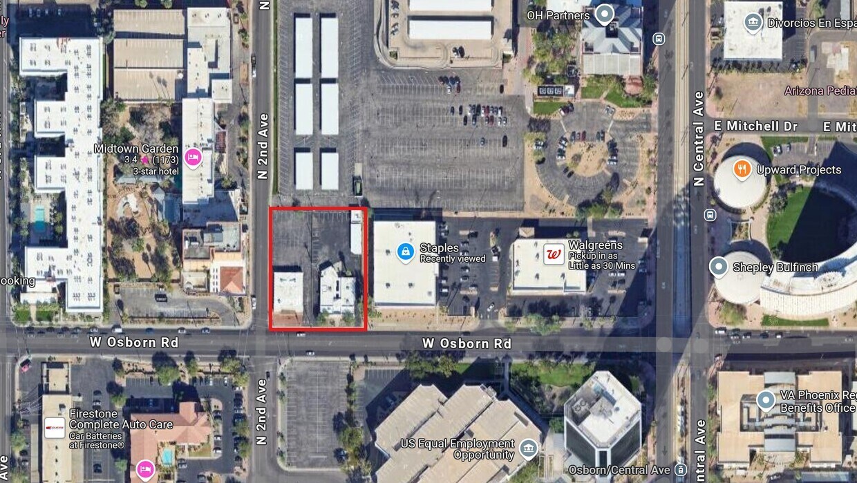 120 W Osborn Rd, Phoenix, AZ à vendre Aérien– Image 1 sur 4