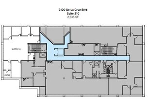 3100 De la Cruz Blvd, Santa Clara, CA à louer Plan d’étage– Image 1 sur 1