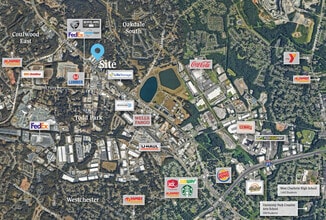 6132 Brookshire Blvd, Charlotte, NC - VUE AÉRIENNE  vue de carte - Image1