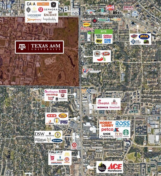 711 Texas Ave S, College Station, TX à louer - Photo de l’immeuble – Image 3 sur 6