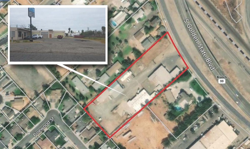 1030-1072 S 1st St, Turlock, CA à vendre - Aérien – Image 2 sur 3