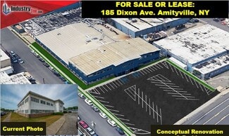 Plus de détails pour 185 Dixon Ave, Amityville, NY - Industriel/Logistique à louer