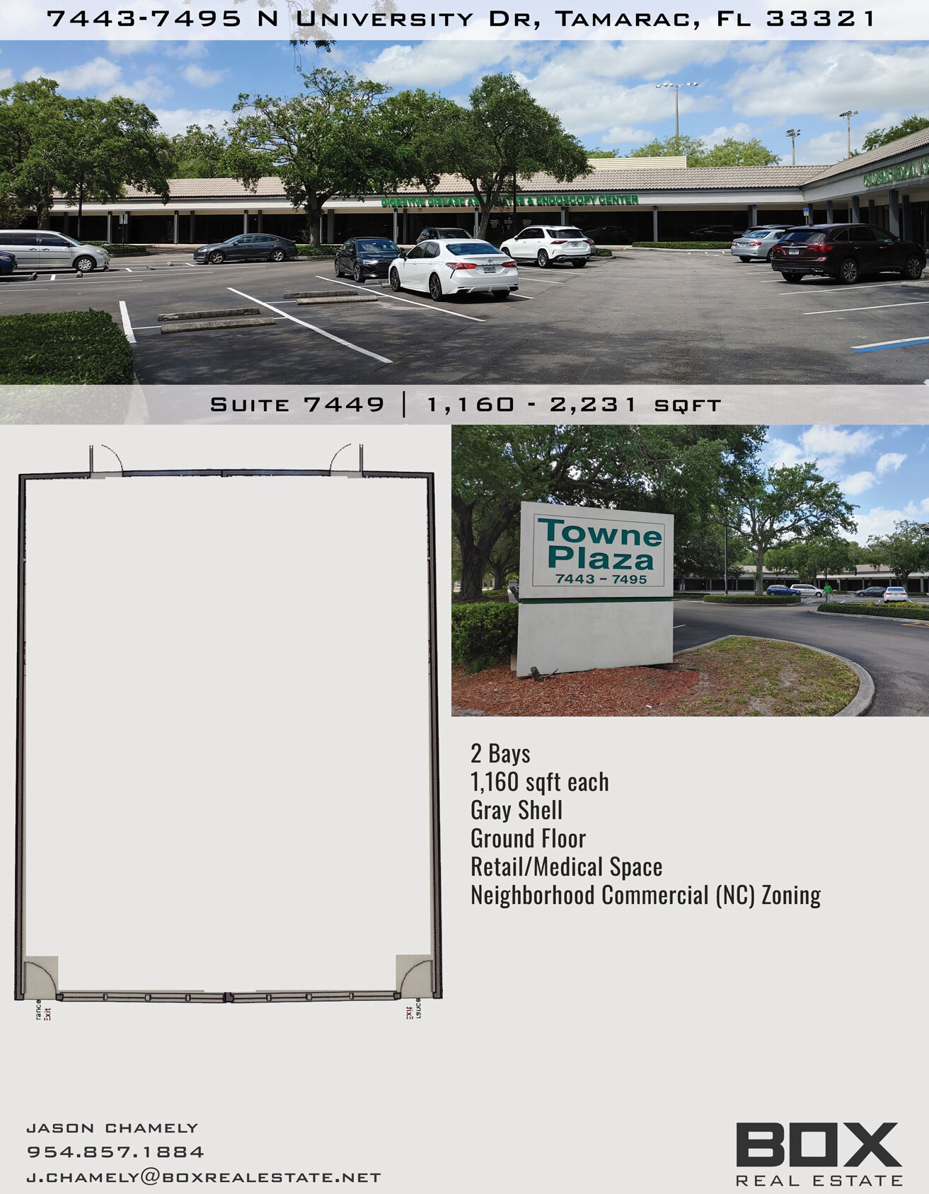 7443-7495 N University Dr, Tamarac, FL à louer Photo intérieure– Image 1 sur 2