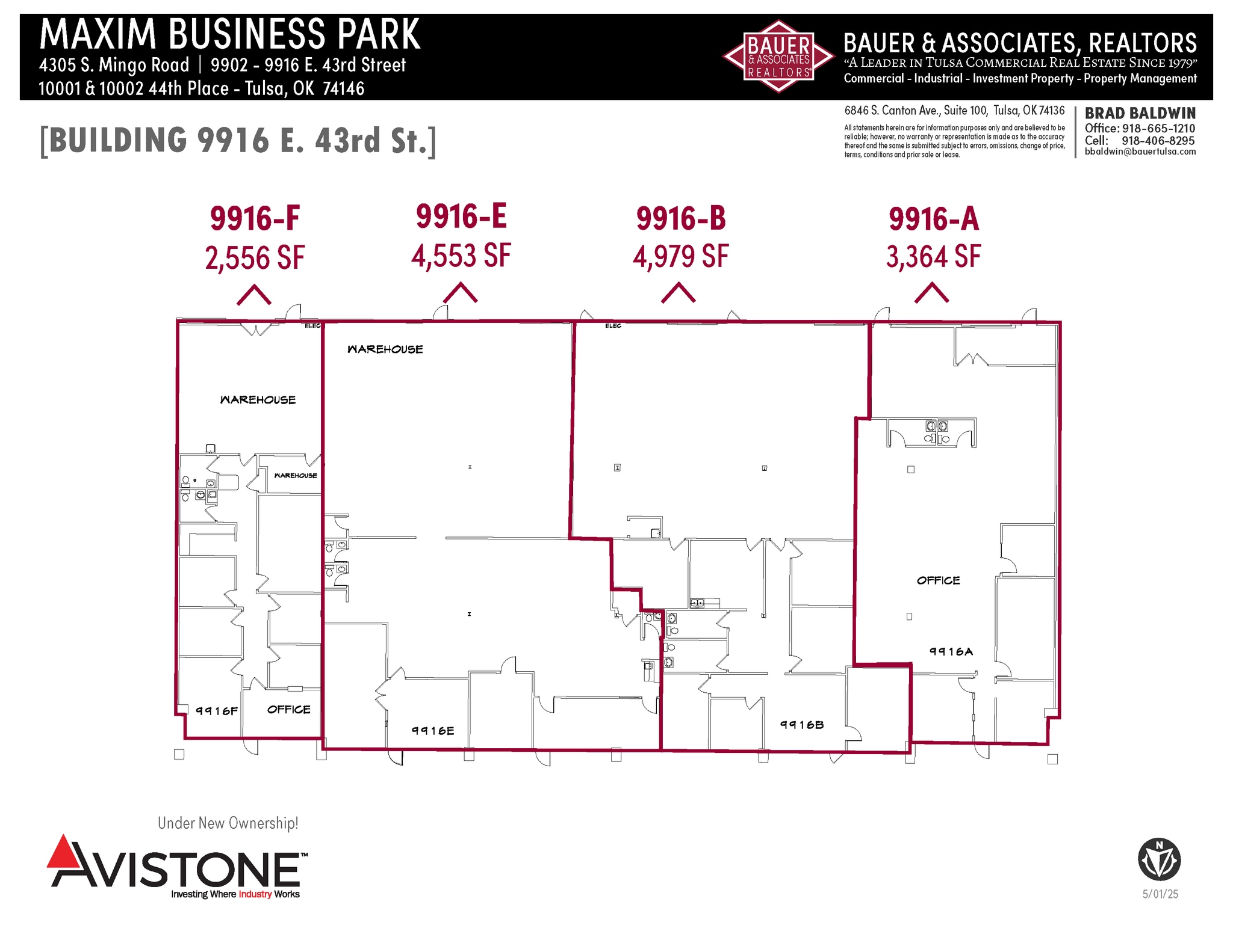 4305 S Mingo Rd, Tulsa, OK à louer Plan d’étage– Image 1 sur 4