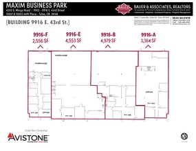 4305 S Mingo Rd, Tulsa, OK à louer Plan d’étage– Image 1 sur 4