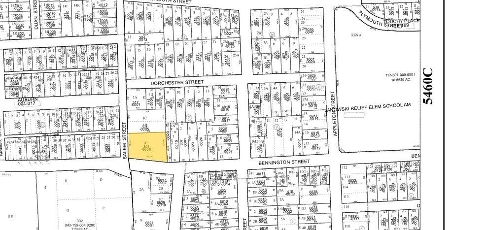 301 Bennington St, Houston, TX à louer - Plan cadastral – Image 3 sur 3