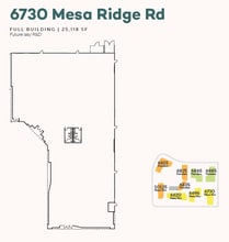 6815 Flanders Dr, San Diego, CA à louer Plan d’étage– Image 1 sur 1
