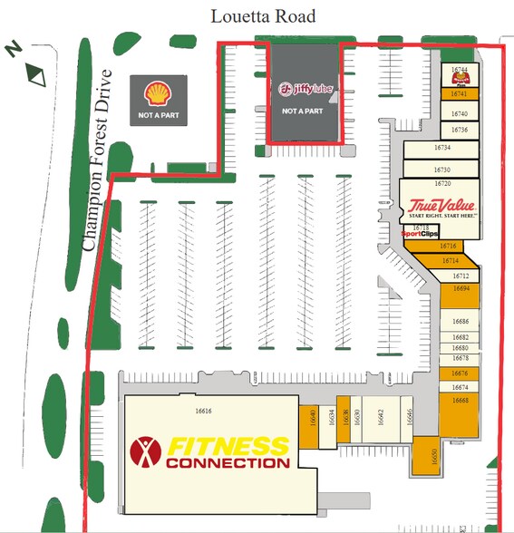 16616-16744 Champion Forest Dr, Spring, TX à louer - Photo de l’immeuble – Image 2 sur 7