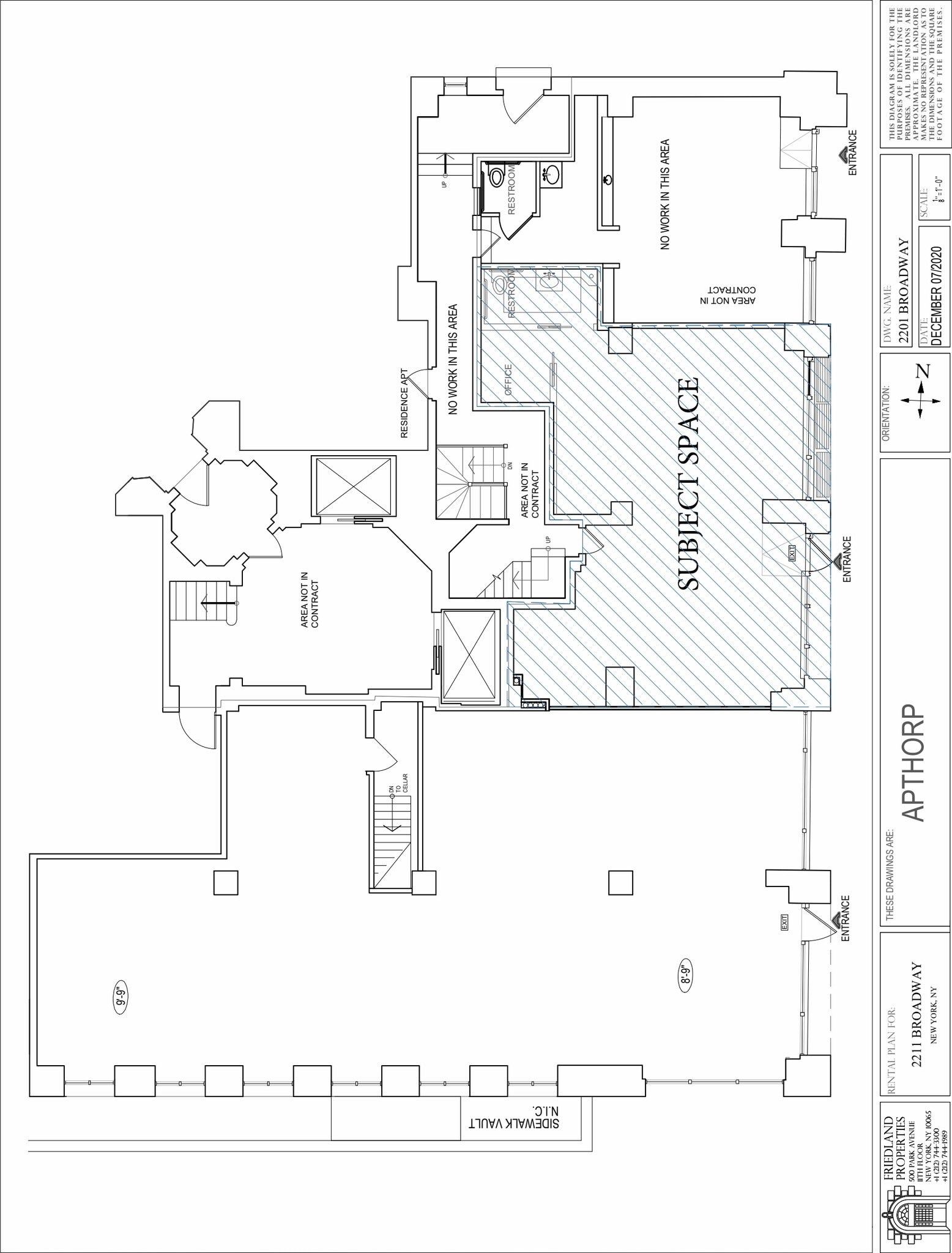 390 West End Ave, New York, NY à louer Plan d’étage– Image 1 sur 1