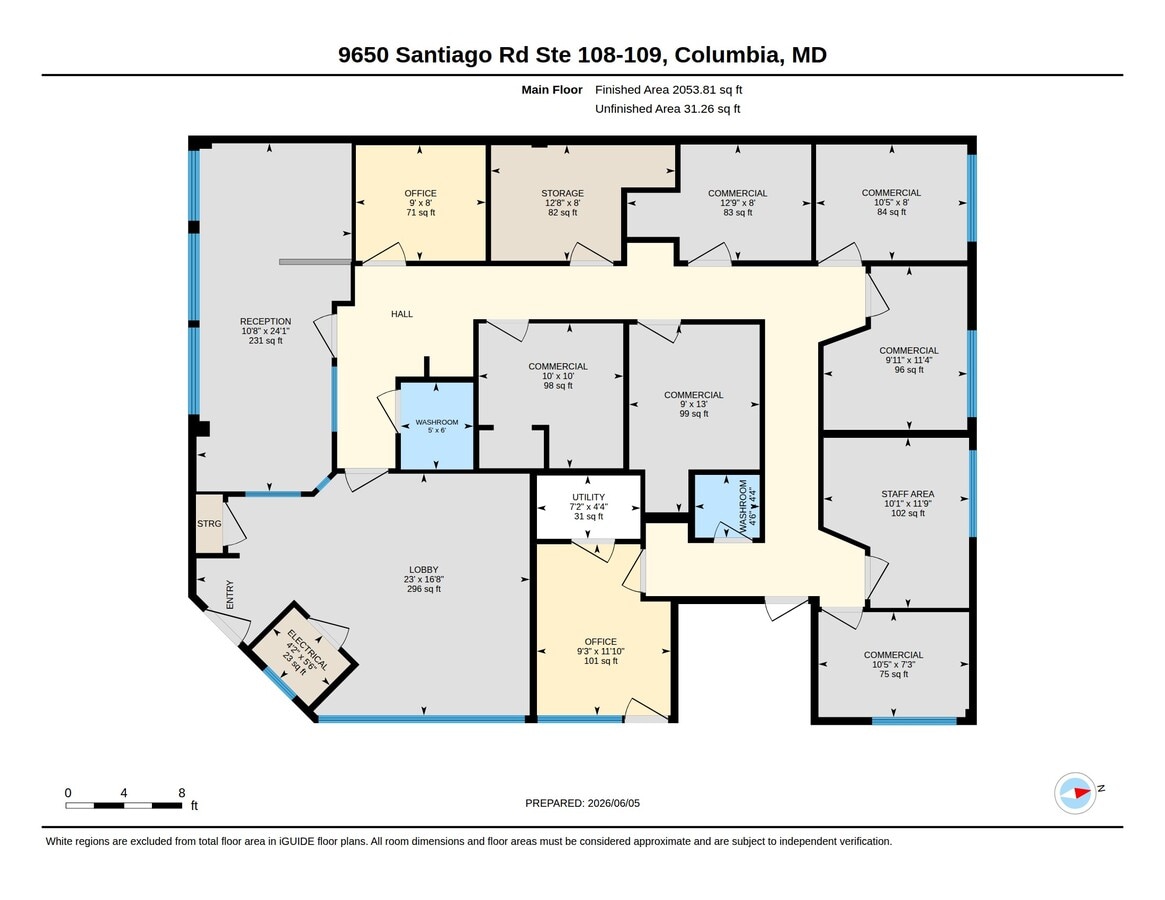 9650 Santiago Rd, Columbia, MD 21045 - Lot 108-109 - - Plan d’étage - Image 1 of 22