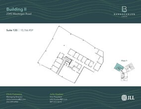 2333 Waukegan Rd, Bannockburn, IL à louer Plan d’étage– Image 1 sur 1