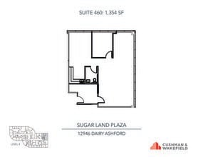 12946 Dairy Ashford Rd, Sugar Land, TX à louer Plan d’étage– Image 1 sur 1
