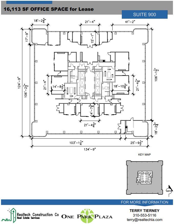 3250 Wilshire Blvd, Los Angeles, CA à louer Plan d’étage– Image 1 sur 1