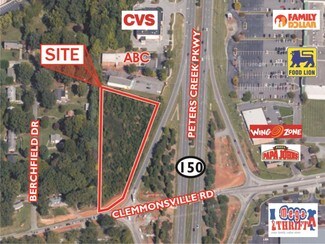 Plus de détails pour 3196 Peters Creek Pky, Winston-Salem, NC - Terrain à louer