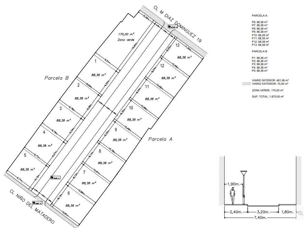 Terrain dans El Puerto de Santa María, Cádiz à vendre Plan de site– Image 1 sur 3