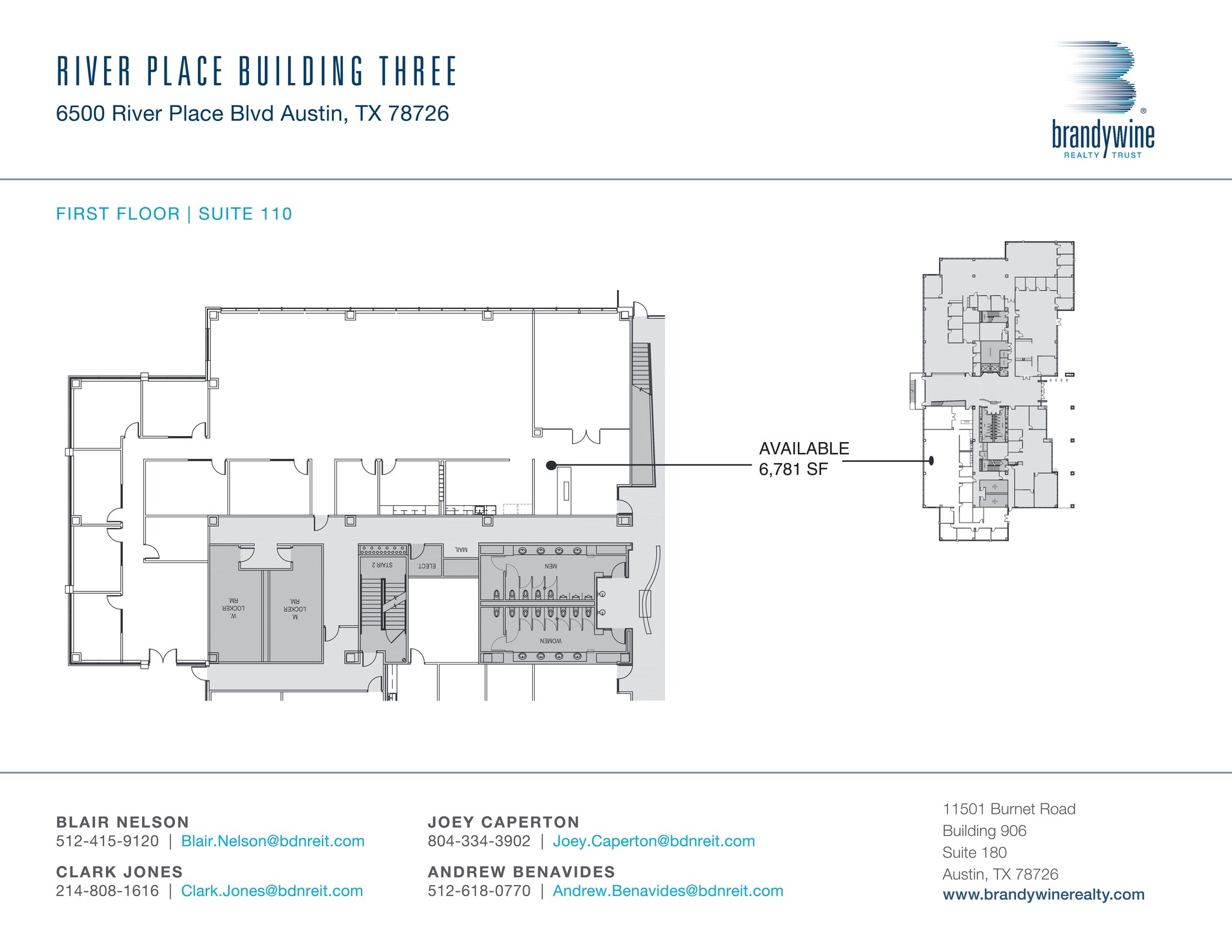 6500 River Place Blvd, Austin, TX à louer Plan de site– Image 1 sur 1