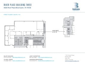 6500 River Place Blvd, Austin, TX à louer Plan de site– Image 1 sur 1