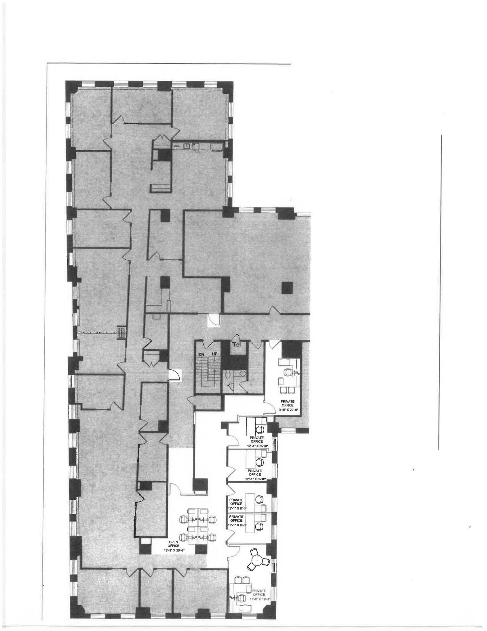 121 W Wacker Dr, Chicago, IL à louer Plan de site– Image 1 sur 1