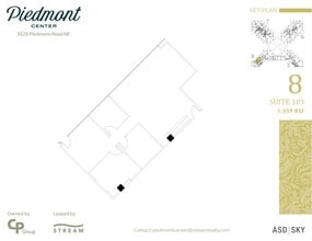 3495 Piedmont Rd NE, Atlanta, GA à louer Plan d’étage– Image 1 sur 1