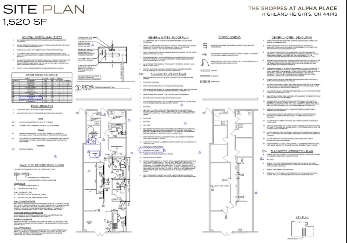 759-787 Alpha Dr, Cleveland, OH à louer Plan d’étage– Image 1 sur 1
