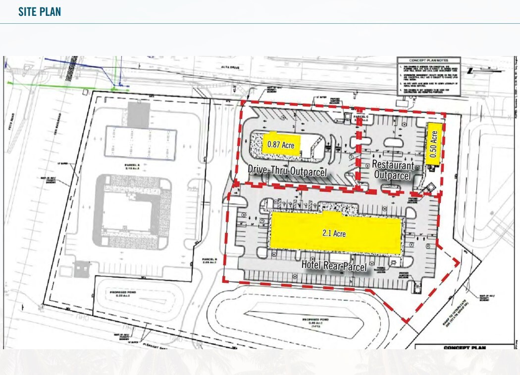 0 Alta Dr, Jacksonville, FL à louer Plan de site– Image 1 sur 1