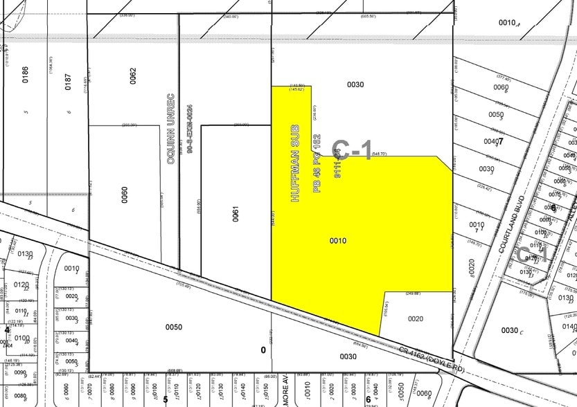 2820 Doyle Rd, Deltona, FL à louer - Plan cadastral – Image 3 sur 3