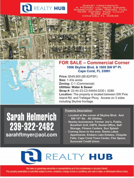1006 Skyline Blvd, Cape Coral, FL à vendre - Aérien – Image 2 sur 5