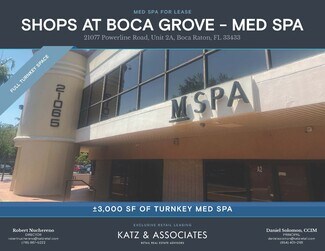 Plus de détails pour 21065-21073 Powerline Rd, Boca Raton, FL - Bureau/Médical à louer
