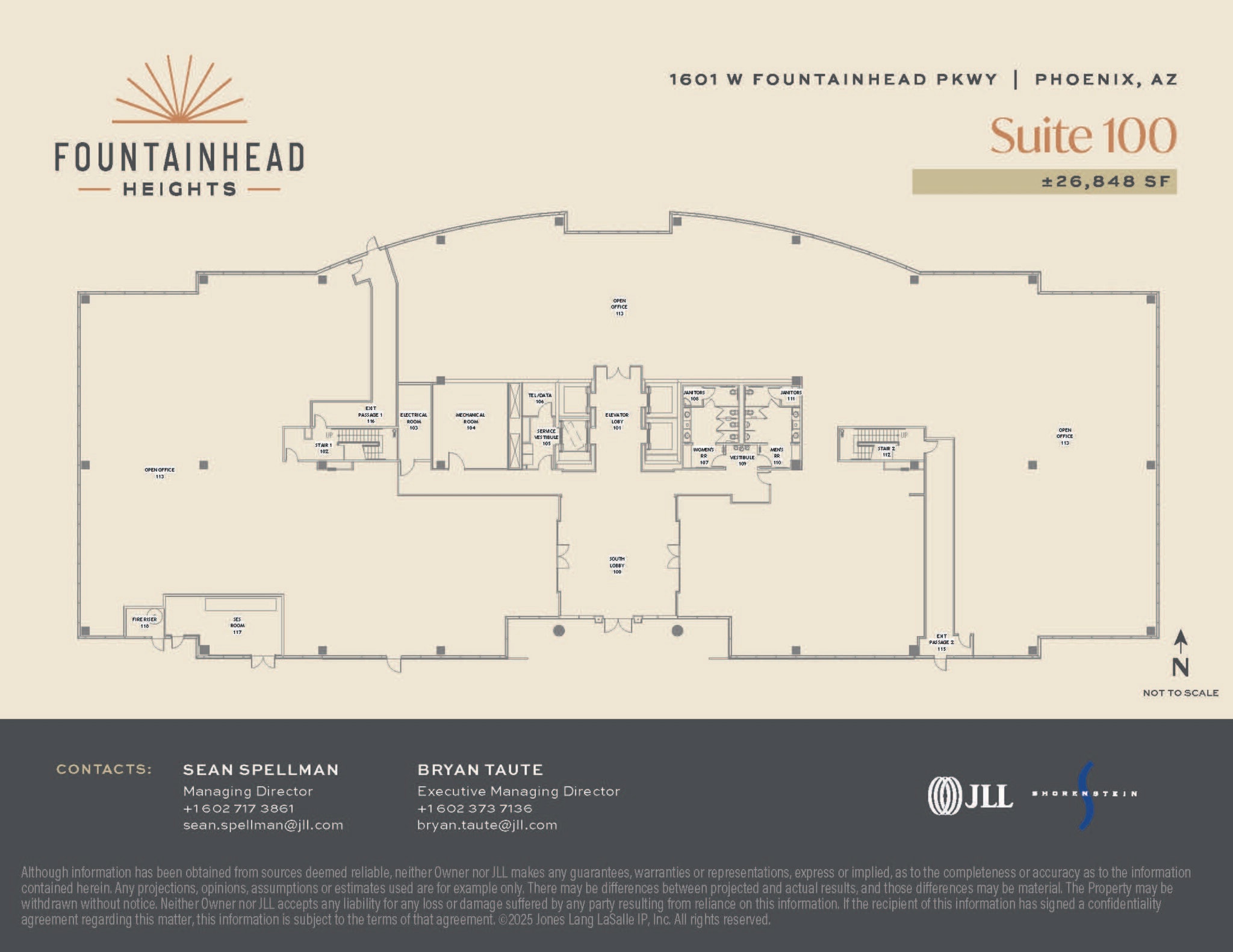 1601 W Fountainhead Pky, Tempe, AZ à louer Plan d’étage– Image 1 sur 1