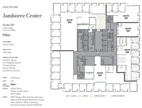 5 Park Plaza, Irvine, CA à louer Plan d’étage– Image 1 sur 1