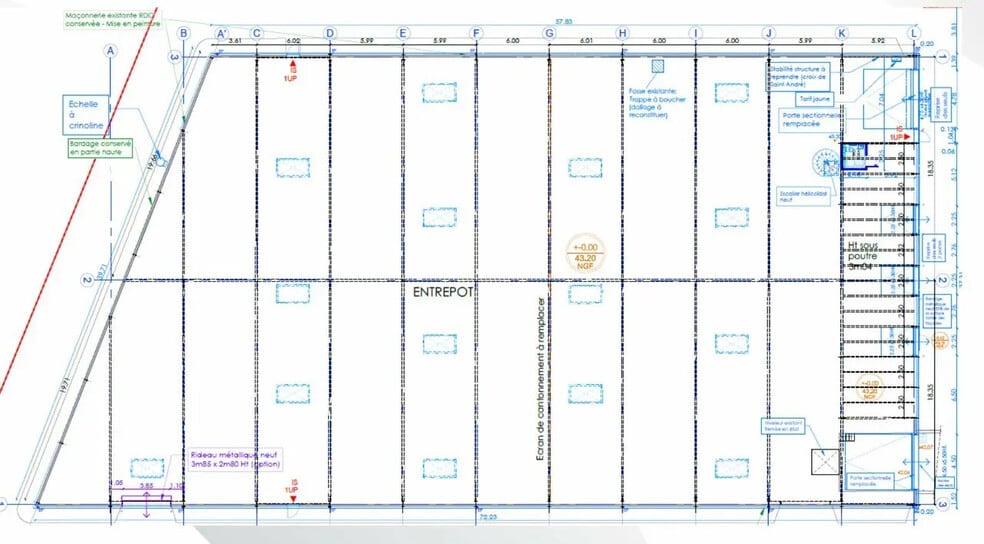 6 Avenue Armand Esders, Le Blanc-Mesnil à louer - Plan d’étage – Image 3 sur 3