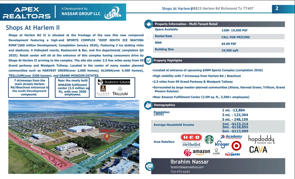 Beechnut St & Harlem Rd, Richmond, TX à louer - Photo de l’immeuble – Image 3 sur 6