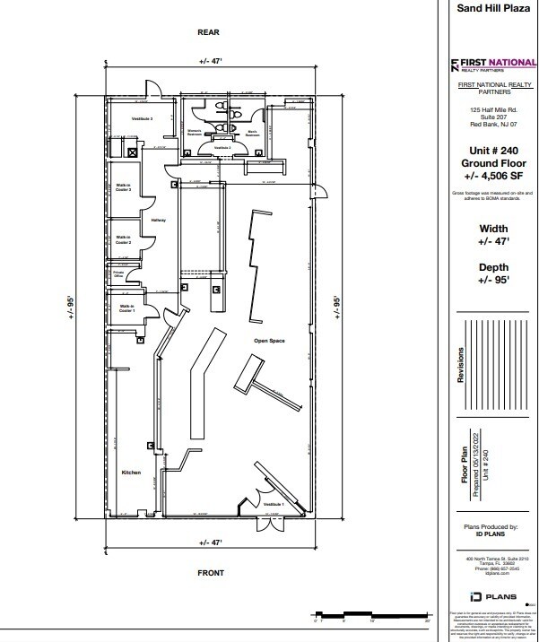 228 S Main St, Newtown, CT à louer Plan d’étage– Image 1 sur 4