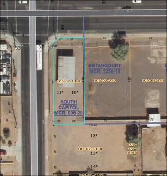 Plus de détails pour 1421 W Buckeye Rd, Phoenix, AZ - Terrain à vendre