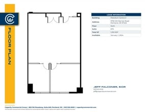 9755 SW Barnes Rd, Portland, OR à louer Plan d’étage– Image 1 sur 1