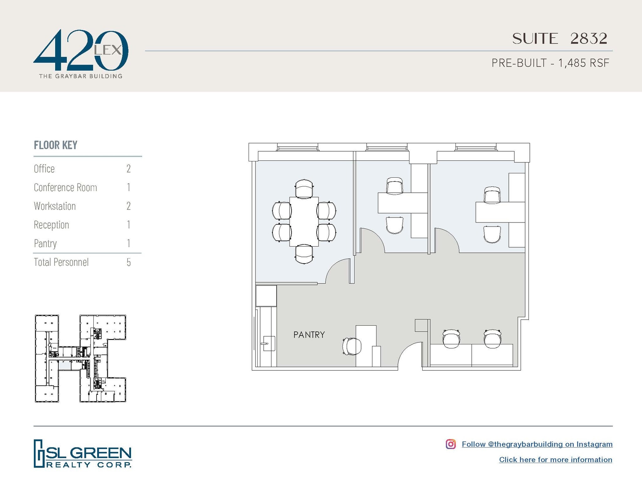 420 Lexington Ave, New York, NY à louer Plan d’étage– Image 1 sur 5