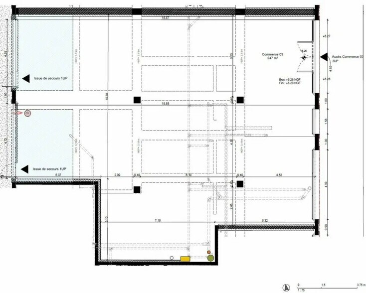 Local commercial dans Le Havre à vendre - Plan d’étage – Image 2 sur 2