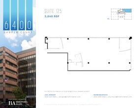 6400 Shafer Ct, Rosemont, IL à louer Plan d’étage– Image 1 sur 1